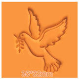 Peace Dove Soap Stamp High Quality Resin Clean Images Stamping