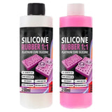 Silicone rubber liquid PINK for mould making *NEW Platinum Cure Food Grade