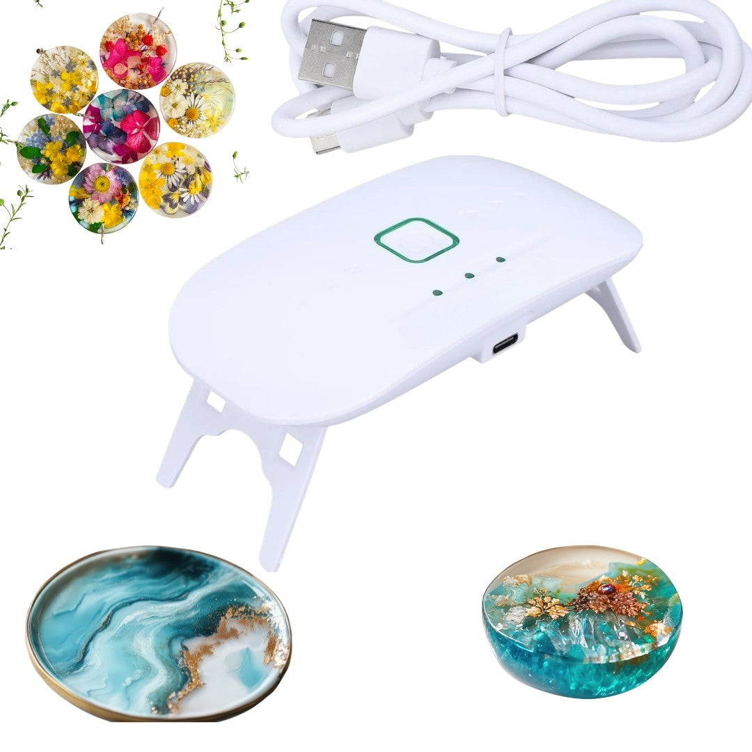 Ultraviolet UV Lamp 36W Foldable LED Light for Craft and Resin Curing DIY Jewellery Making Tool
