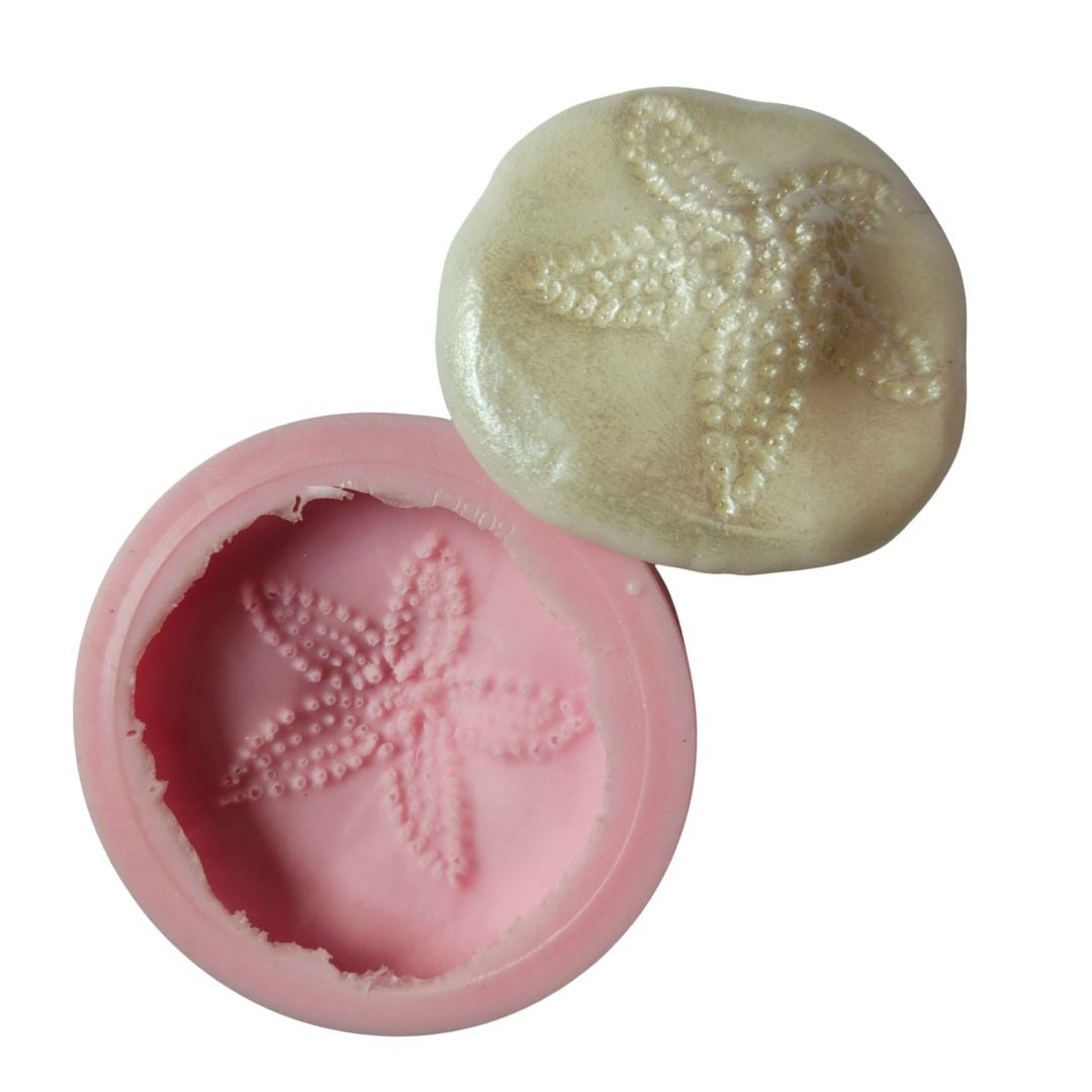 Sand Dollar Silicone Mould Realistic Size