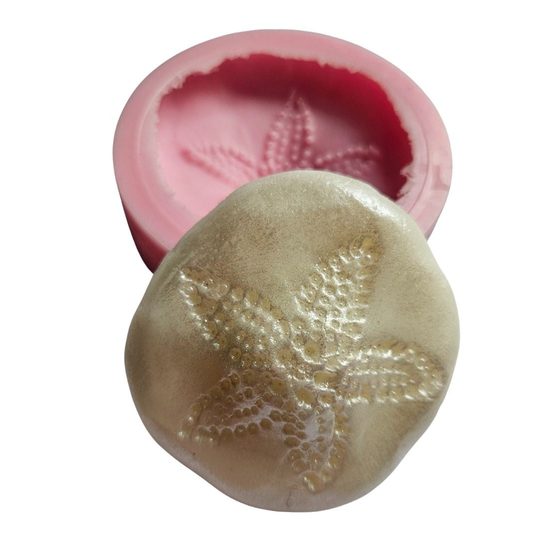 Sand Dollar Silicone Mould Realistic Size