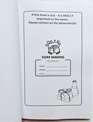 Soap Makers Journal Book Digital Download - Lesley Mitchell