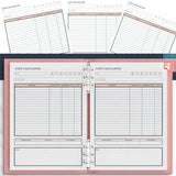 Soap Maker Costs Calculation Book