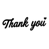 Thank You Heart Soap Stamp High Quality Resin Clean Images Stamping