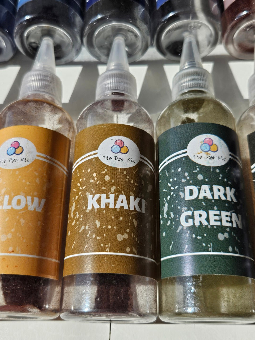 Tie Dye Powder Liquid Colours 125ml x 24 Colours