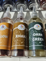 Tie Dye Powder Liquid Colours 125ml x 24 Colours