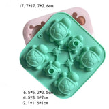 Turtle 3 sizes (8) Silicone Mould Super Cute Food Grade