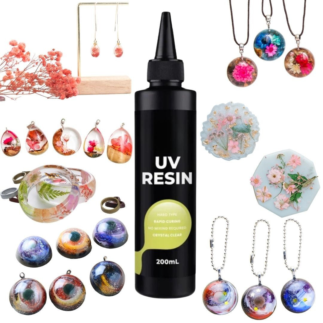 UV Resin Easy Resin Jewellery, High Quality Art