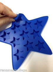 Star (11 Cavities) Silicone Soap Tray Mould