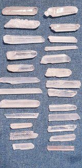 Quartz Crystal #2 Point Gemstone Crystals x 2