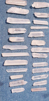 Quartz Crystal #2 Point Gemstone Crystals x 2