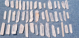 Quartz Crystal #3 Point Gemstone Crystals x 4