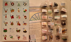 Advent calendar filled with 23 gemstones and a pendulum