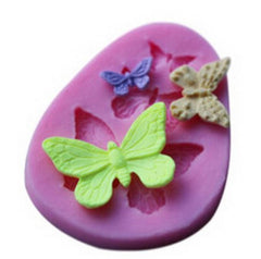 ($100+ Spend) Butterfly Mini (3 cavities) Silicone Soap Mould FREE