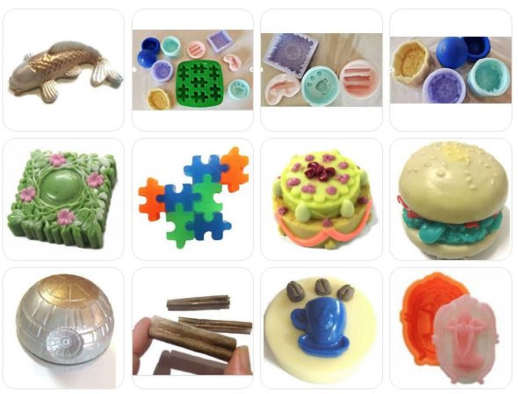 Sale - BULK LOT of 9 Different Silicone Moulds RRP $129 Overstock