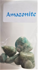 Amazonite Tumbled polished x 6