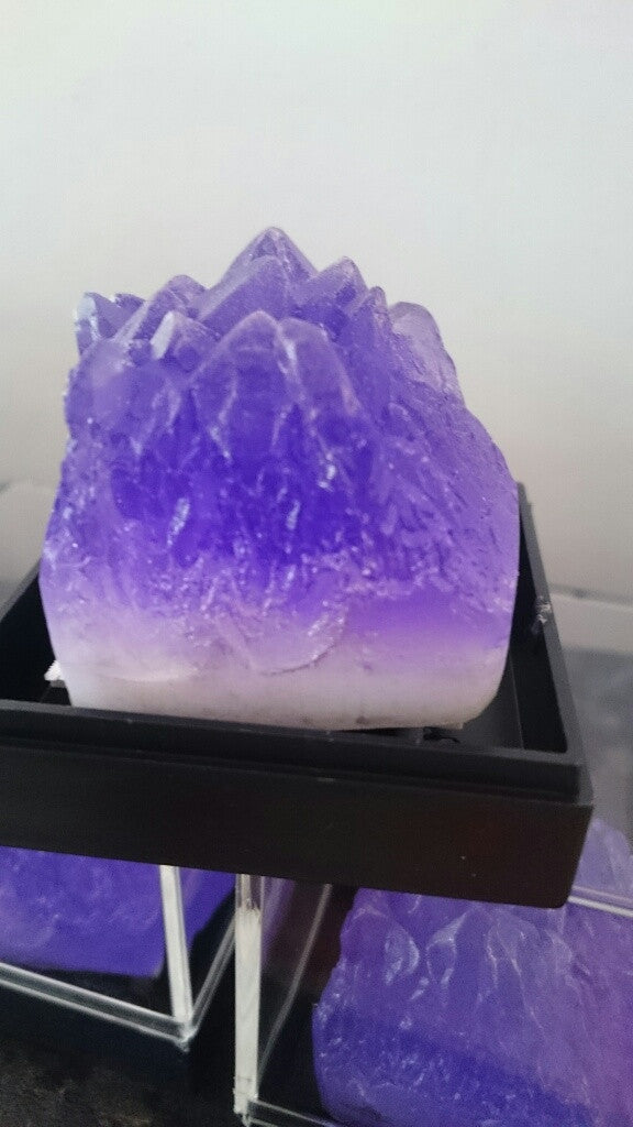 Amethyst Cluster Gem Specimen Soap Bar