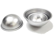 Metal Bath Bomb Sphere Mould 65mm