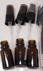 10ml Amber Glass Bottle with Gel Pump