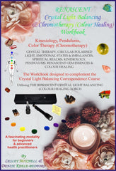 Crystal Light Balancing Colour Therapy Book on CD disc