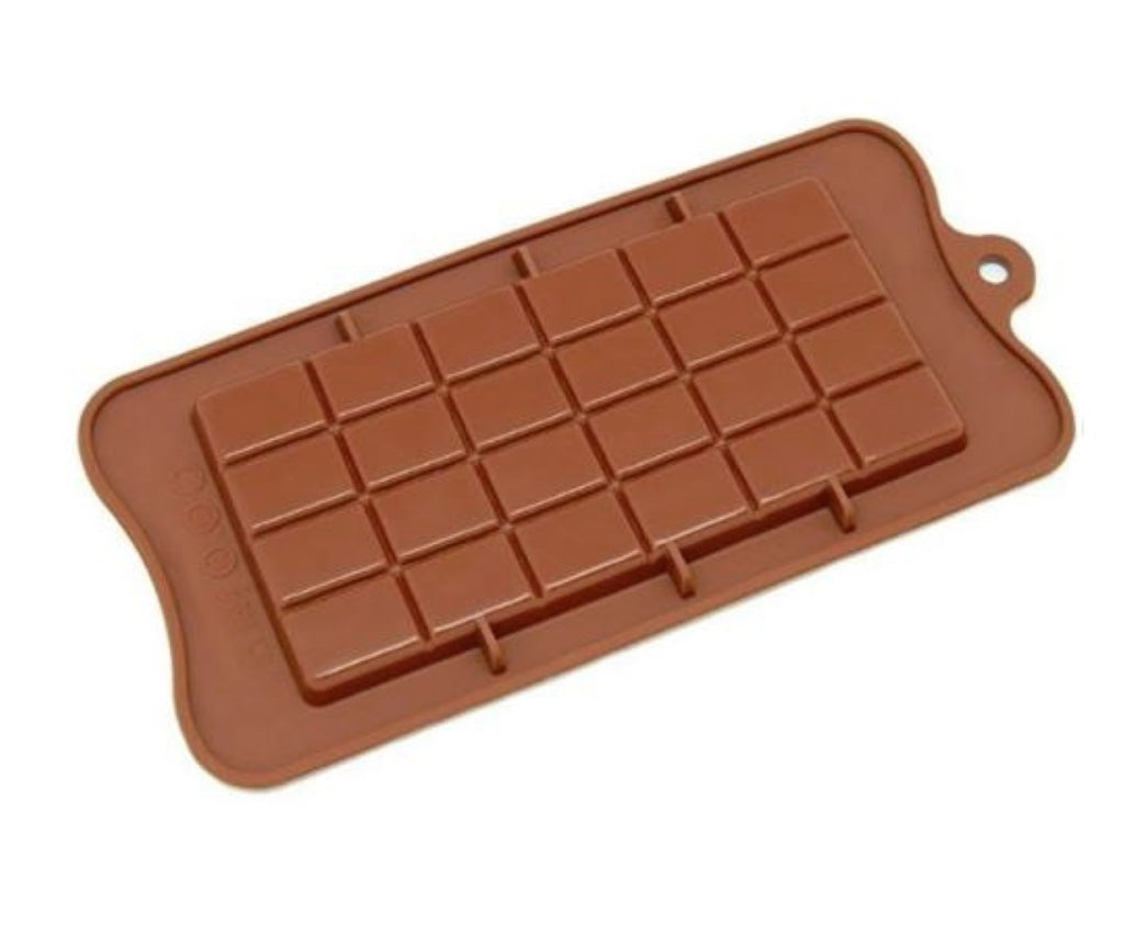 Chocolate Bar Thin Silicone Mould – Renascent Bath and Body