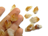Citrine Point Gemstone Crystals x 10