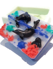 Dolphin Dreaming Silicone Mould
