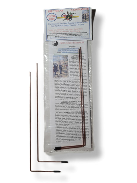 Copper / Steel Dowsing and Divining Rods, For Feng Shui Divination