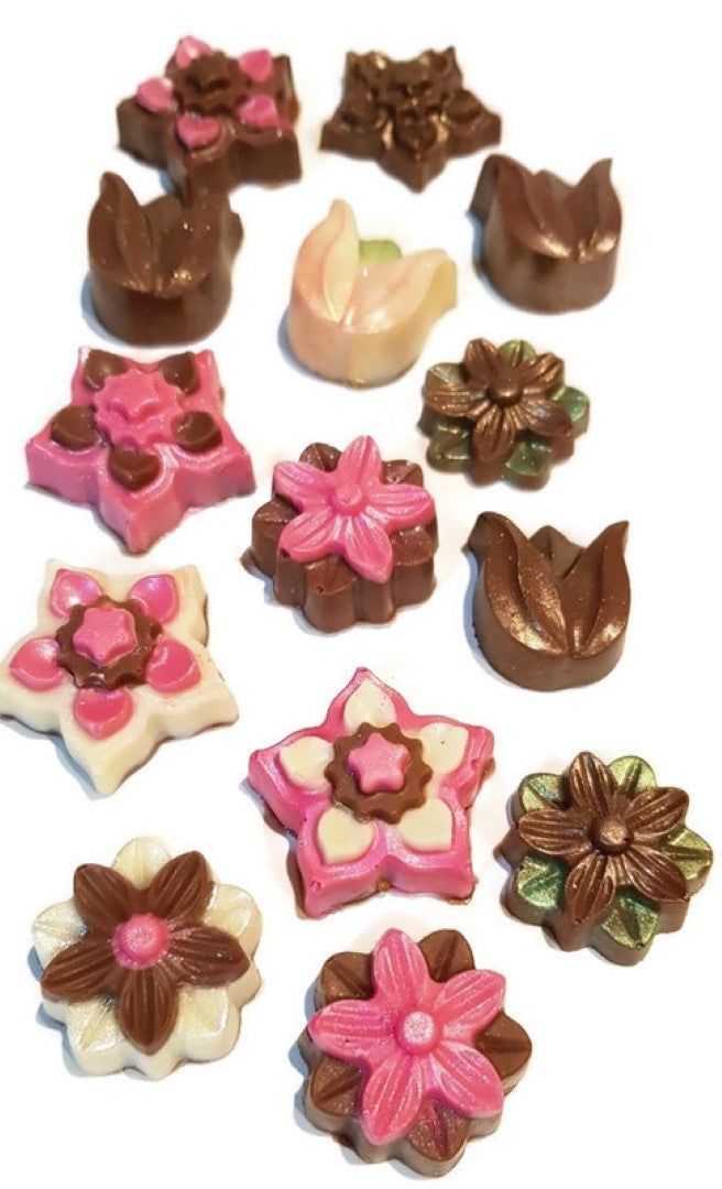 Flowers Mini 15 cavity Chocolate Silicone Mould