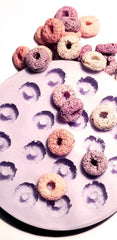 Fruity Rings Loops (16) Silicone Mould