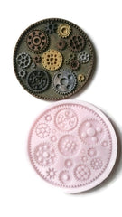 Gears and Cogs Silicone Mould
