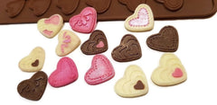 Heart Delicate 24 cavity Chocolate Silicone Mould