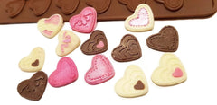 Heart Delicate 24 cavity Chocolate Silicone Mould