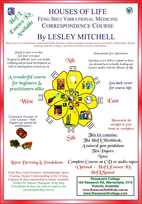 Feng Shui HOUSES OF LIFE Correspondence Course