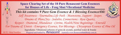 Houses of Life Gem Essence Kit - Set of 10 essences