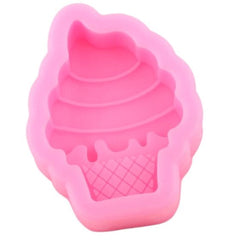 Ice Cream Cone Mini Silicone Soap Mould