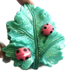 Ladybug - Leaf Silicone Mould