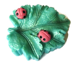 Ladybug - Leaf Silicone Mould