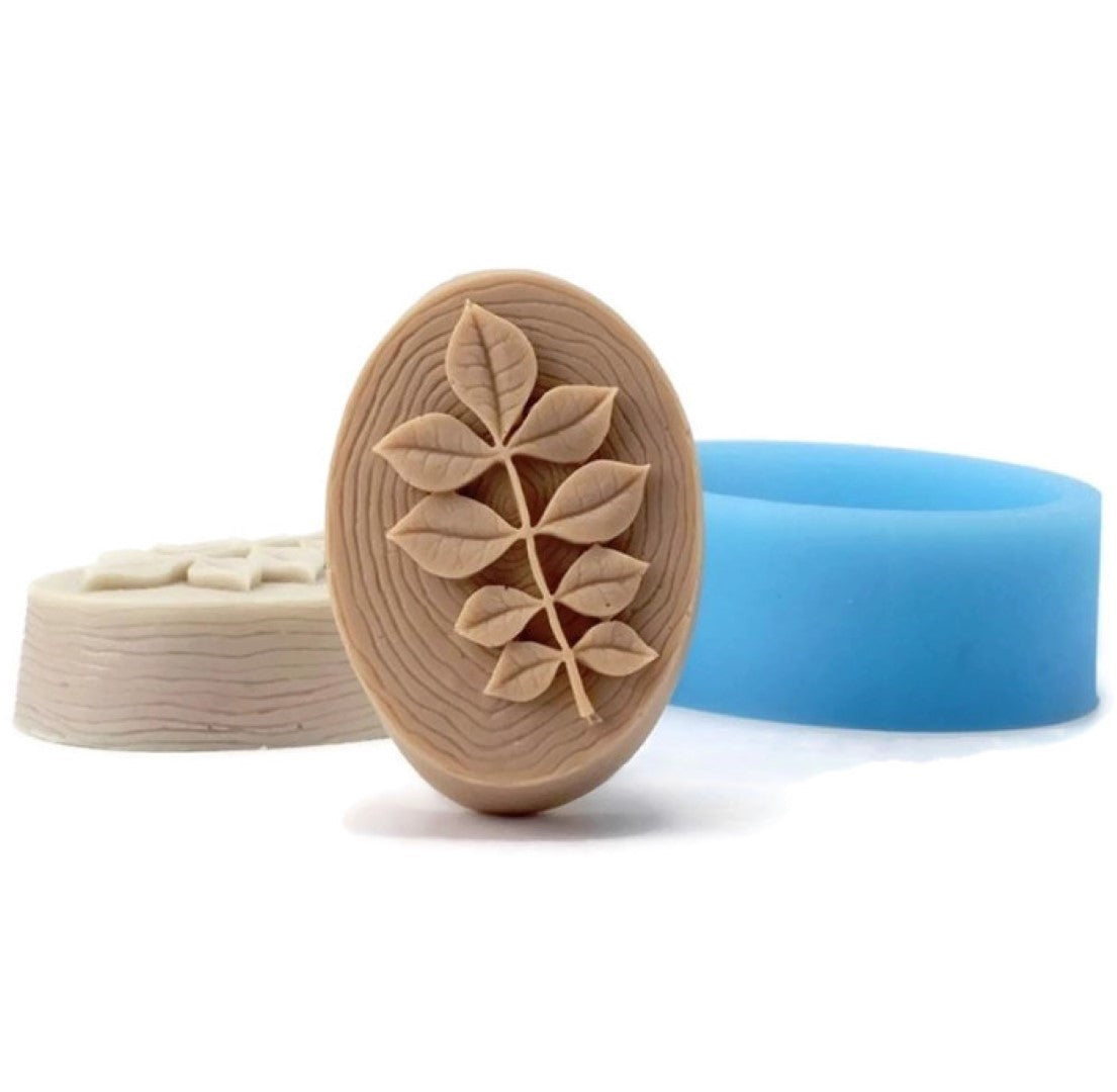 Leaf Log Silicone Mould