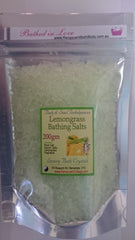 Bathing Crystals / Salts: Lemongrass