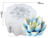 LOTUS FLOWER Medium 196 Silicone Mould