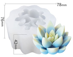 LOTUS FLOWER Medium 196 Silicone Mould