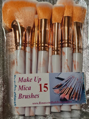 Professional Makeup Brush Kit Set of 15 Cosmetic Make Up Beauty Brushes