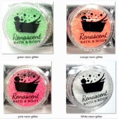 *Cosmetic Grade Glitter Kit of 4 Neon Colours