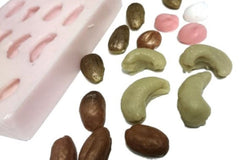 Nuts + Choc Drops Silicone Mould (16 cavities)