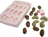 Nuts + Choc Drops Silicone Mould (16 cavities)