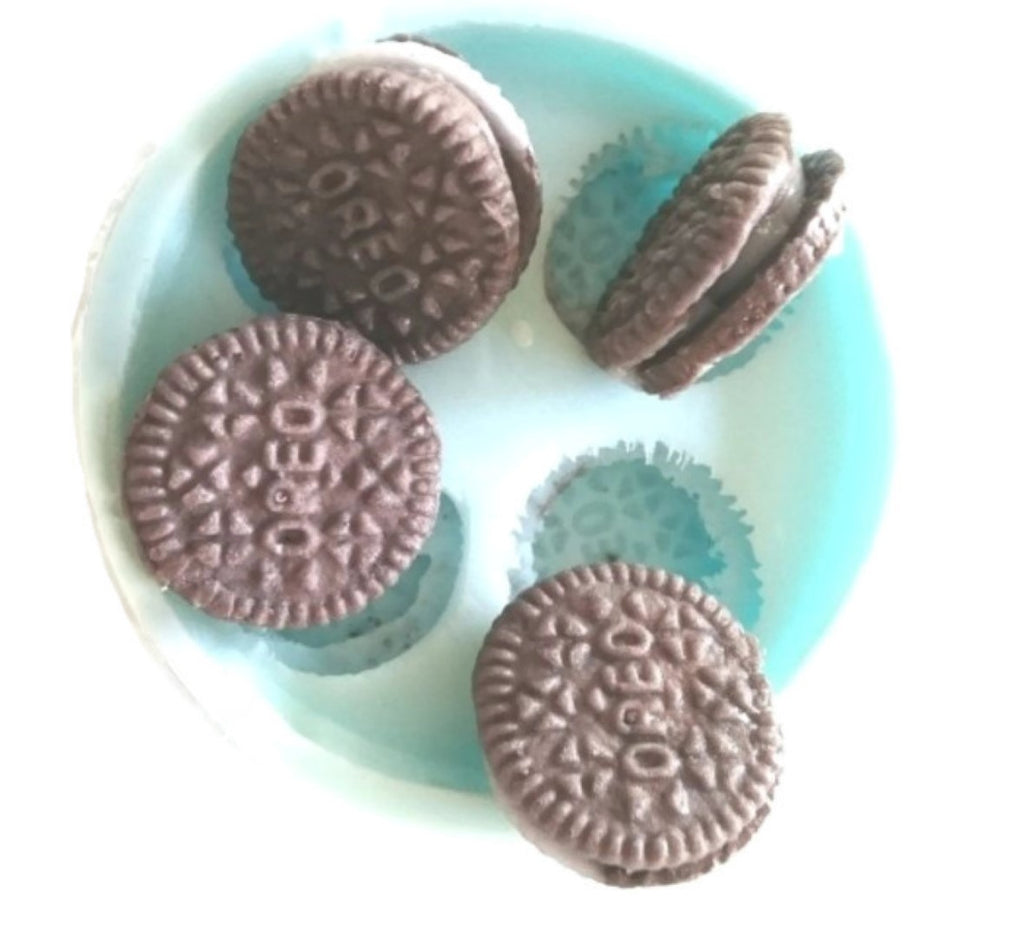 Oreo Cookie Silicone Mold ~ Cookie Mold ~ Sandwich Cookie Mold~ Cookie  Silicone Mold ~ Fun Mold ~ Fake Bake Mold ~ Fake Food Mold