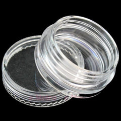 5ml Round Clear Pots + Lids