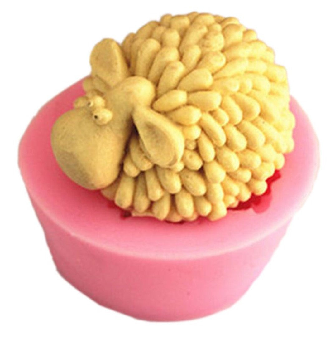 SHEEP GOAT WOOLY Silicone Mould
