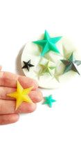 Stars Sharp Mini Silicone Mould